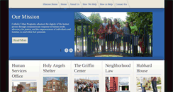 Desktop Screenshot of catholicurbanprograms.org